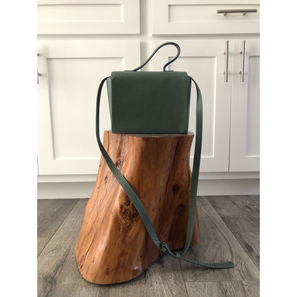 Perfect Steven Alan Teal Leather Box Bag - Picture 8 of 8